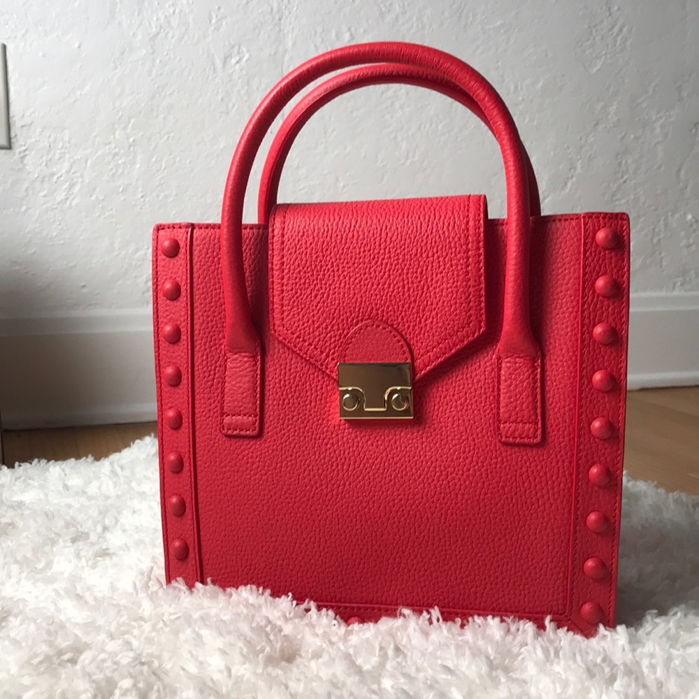 Loeffler Randel Junior Leather Work Satchel